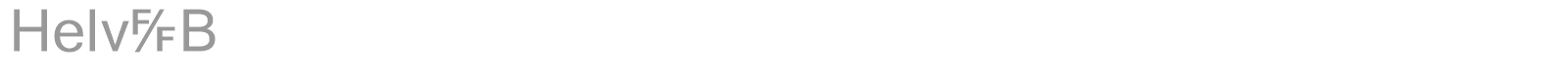 HelvFB font preview